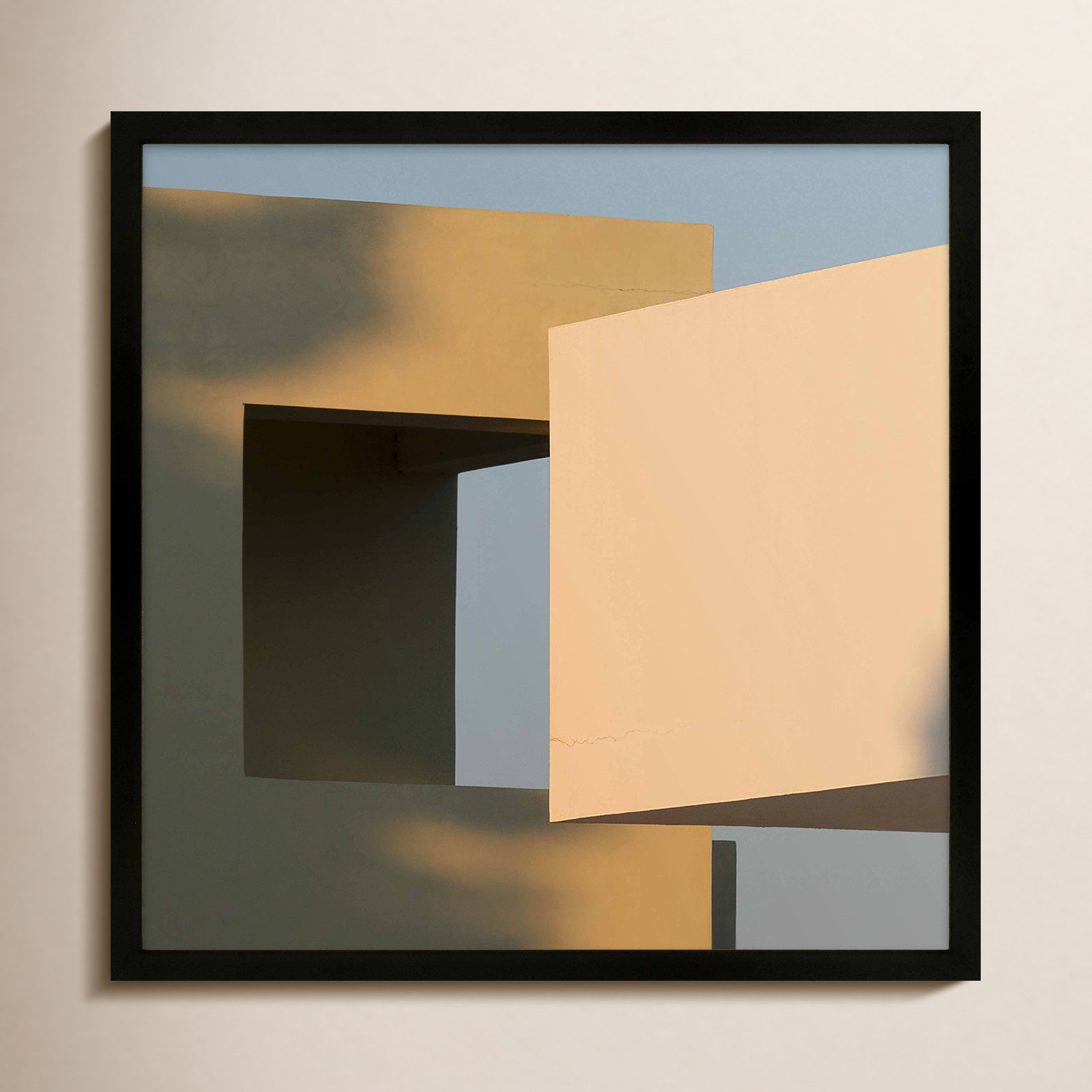 In the Shade Print by Svetlana Smirnova, 30" H x 30" W, Black