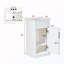 Meuble-lavabo autoportant simple avec lavabo