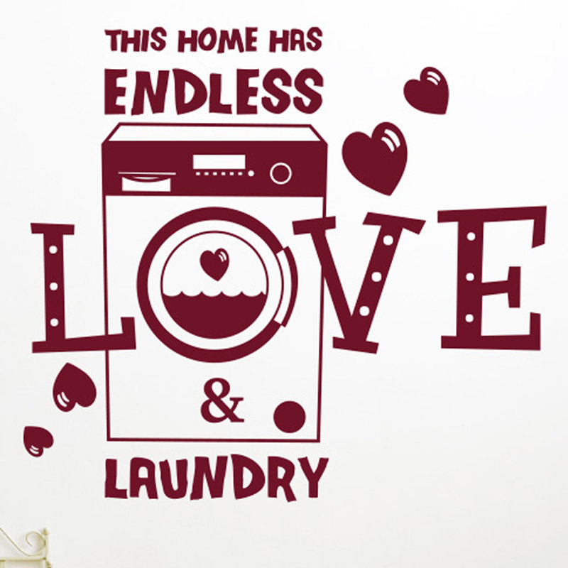 Wall Decal, Burgundy