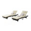 Fauteuil inclinable d'extérieur - Conception ergonomique, structure haute, chaises de piscine, chaises de jardin, coussins d'eau pliables en acier, bain de soleil, sièges de piscine