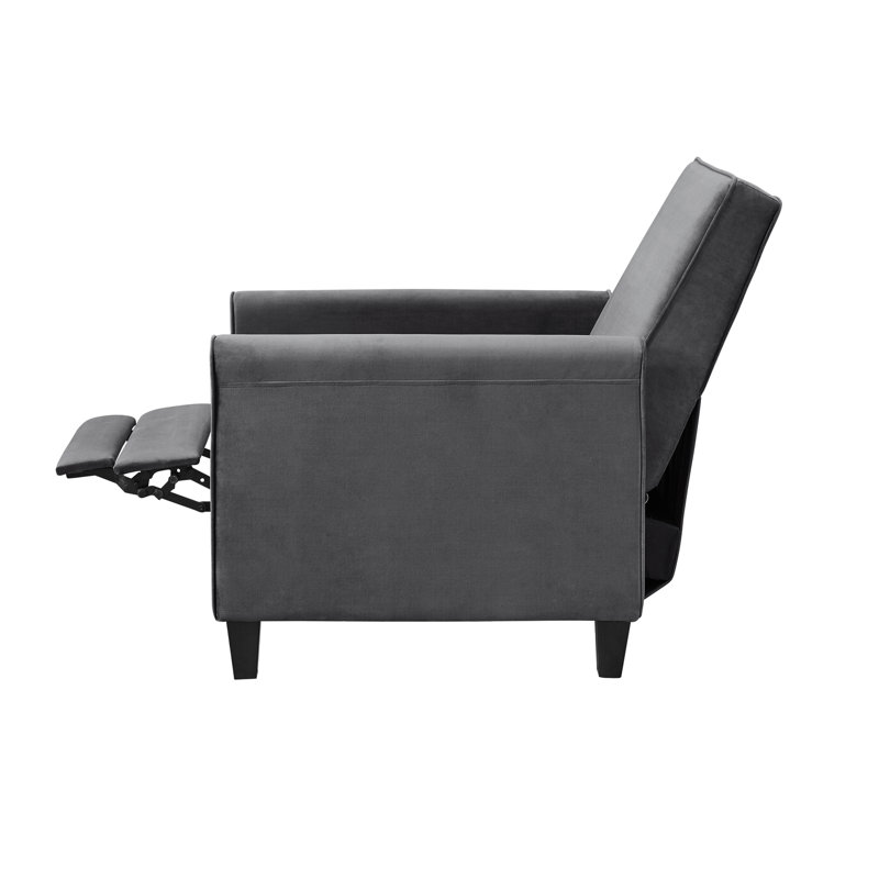 Tashira Home Theater Recliner, Upholstered armchair, Small Recliners for Small Spaces, Push Back Recliner