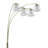 84" Tall Metal Floor Lamp