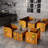 Ivonna 2 - Person Trestle Dining Set-636208243-636208240