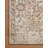 Oriental Machine Woven Polypropylene/Polyester Area Rug in Beige/Blue-1498780219