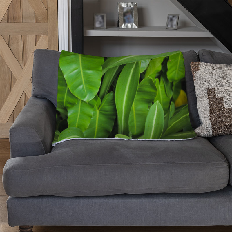 Domenico Plain Weave / Muslin Throw Blanket
