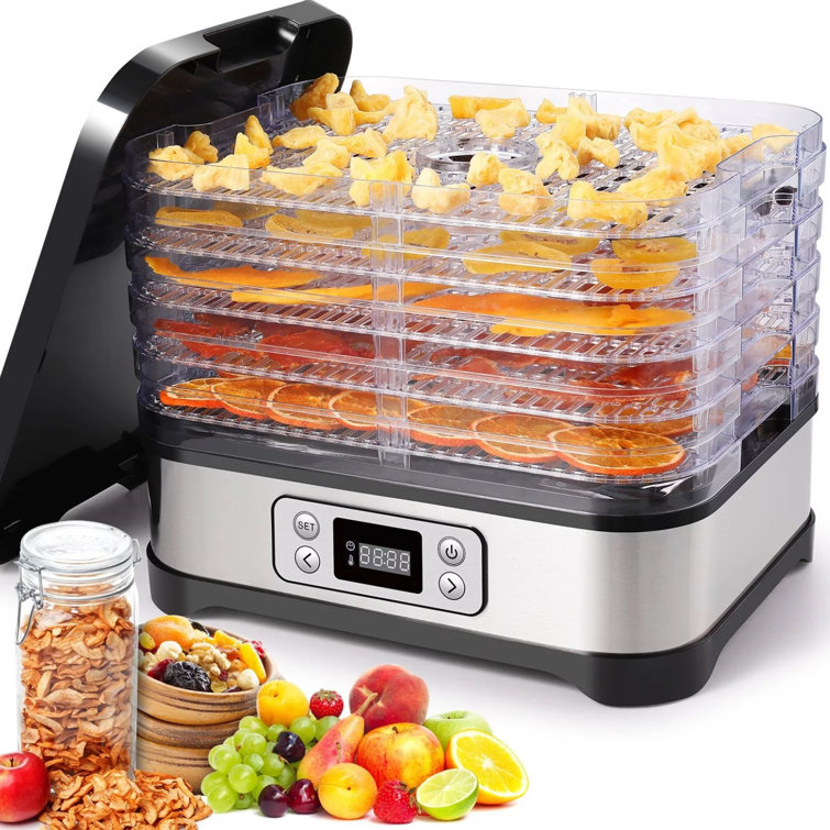 Dehydrator for Jerky , 5 Trays , BPA-Free Dryer with Timer and