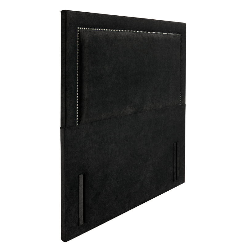 Cherene Upholstered Headboard, Black, Single (3')