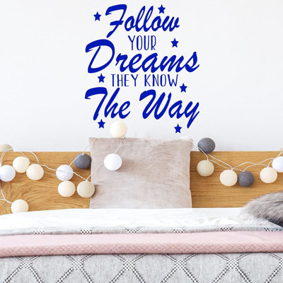 Text & Numbers Non-Wall Damaging Wall Decal