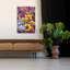 «The Story of Silence», art romantique moderne, papillon vibrant, pivoine, nature, art mural-129007110