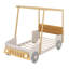 Lit voiture simple avec coussin Jaidie-248977076