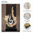 Modern Large Abstract Electroplated Ornament