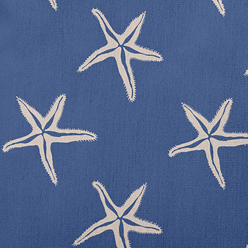  Housse et insert de coussin rectangulaire en polyester pour l'intérieur et l'extérieur, Bleu marine