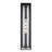 Ebern Designs Craig 1 Light Outdoor Wall Sconce in Textured Black with Clear Glass Shade