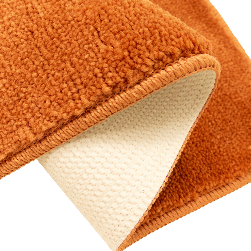 Comfy Collection Machine Washable Slip Resistant Indoor Stair Treads, Beige, 13, Rectangle 8" x 2'6"