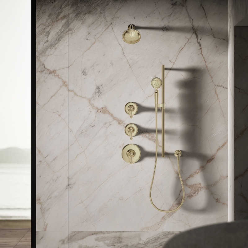 Artifacts Standard Fixed Shower Head with Katalyst Spray, Oil Rubbed Bronze