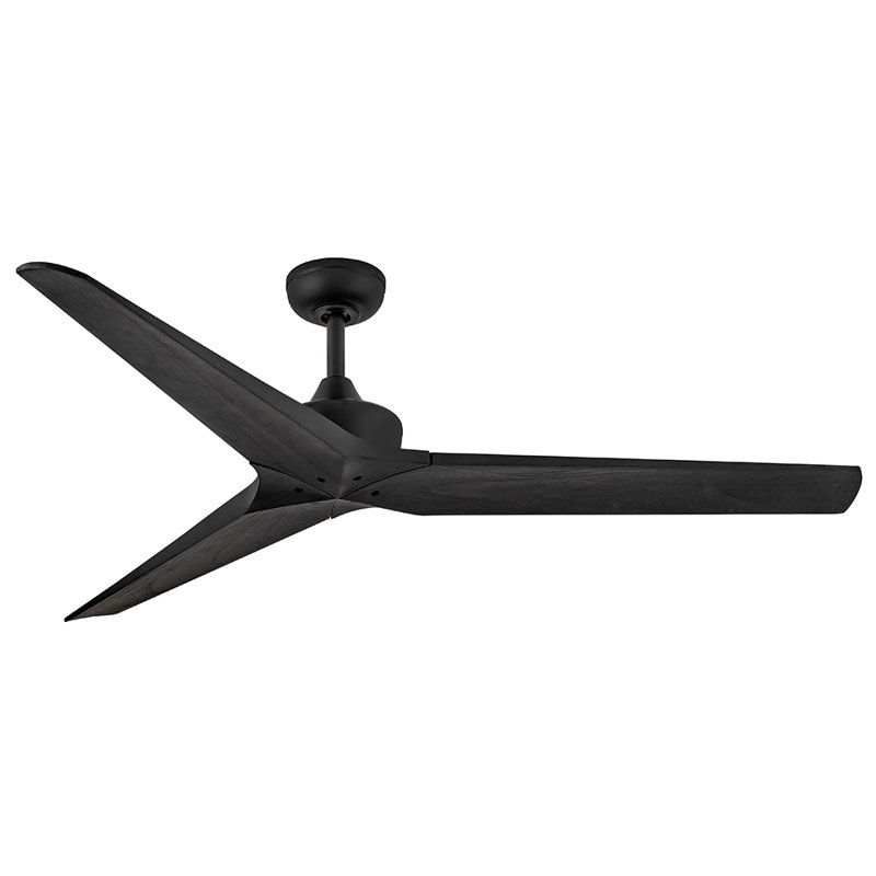 Hinkley Chisel Ceiling Fan, Matte Black