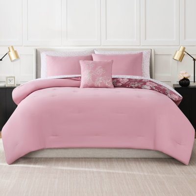 Nine West Shilo Floral Bed-in-a-Bag Comforter Set
