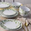 Service de table 12 pièces, service pour 4 Noritake Ivy Whisper