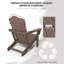 Outdoor Adirondack Chair