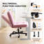 Chaise pivotante capitonnée en molleton avec coussins inclinables et repose-pieds-388984044