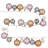 Ornament String Christmas Lights - Warm White LED - 3' Clear Wire - 10Ct-103688438