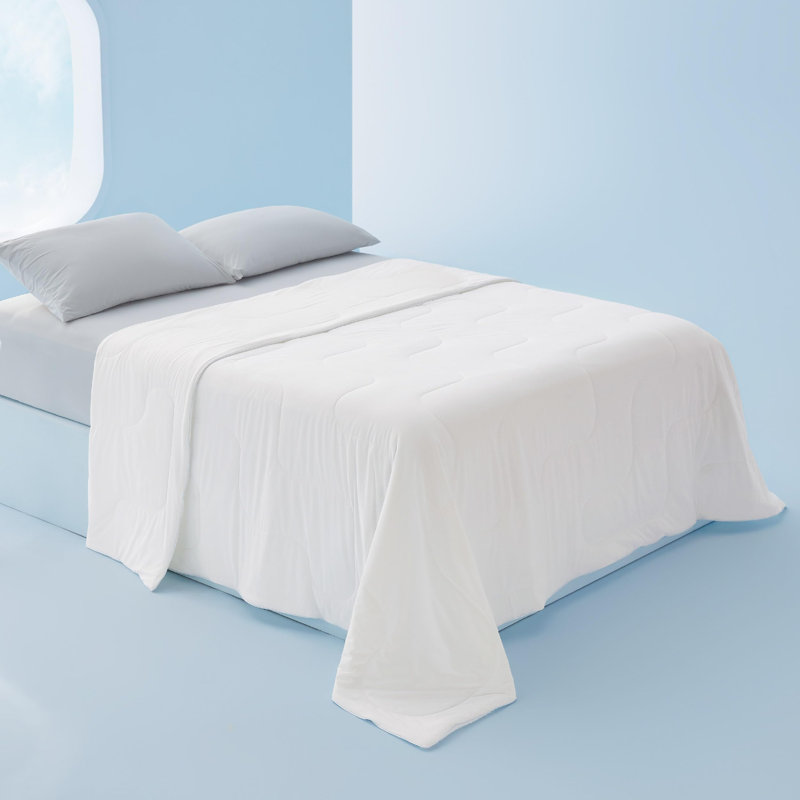 Couvertures rafraîchissantes de literie pour dormeuses chaudes - Couverture d'été, Blanc, Jeté