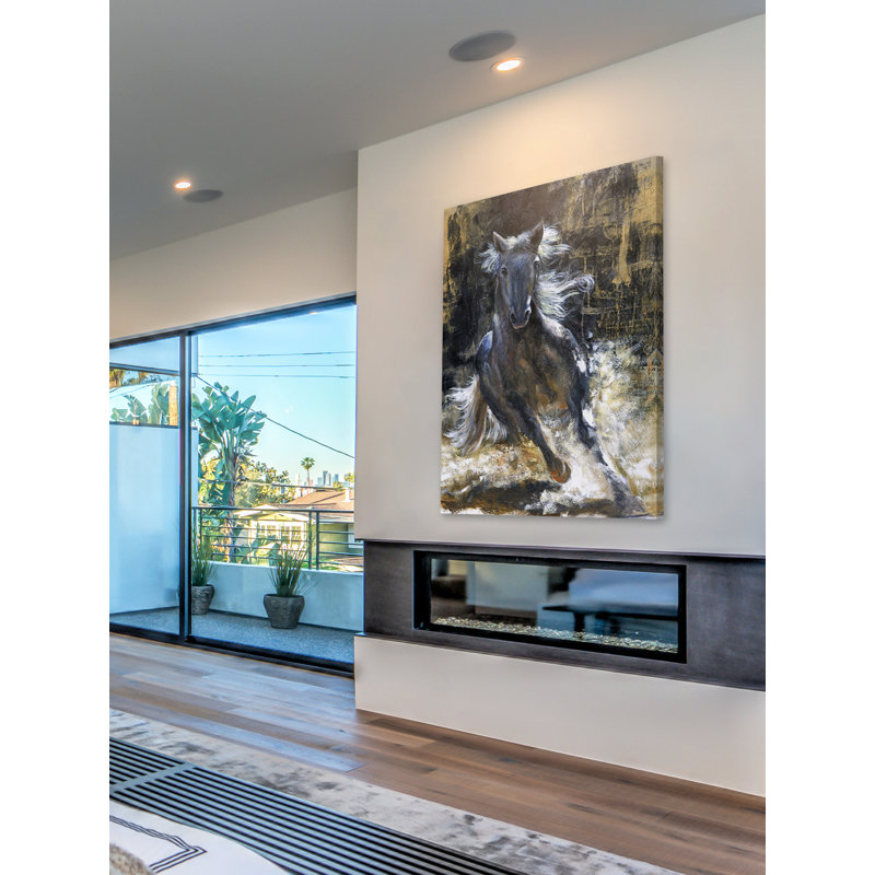 Alain Bonnec - Wrapped Canvas Painting, 61cm x 41cm x 3.81cm