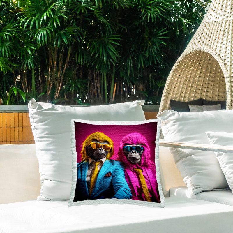 Housse et insert de coussin décoratif en polyester
