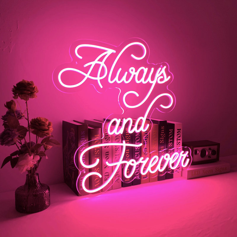 24'' No Subject Themed LED Neon Sign