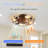 20 in. 4-Light Boho Black Caged Flush Mount Ceiling Fan with Remote Control