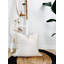 Housse de coussin en coton neutre 22 po x 22 po Boho