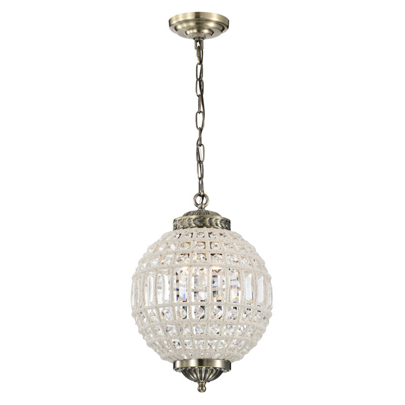 Luminaire suspendu sphérique 3 lumières Sloane