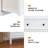 Dateland 47"W 6 Drawer Dresser,White Bedroom Dresser-414745722