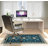 Rectangle Chair Mat with Straight Cut Edge-67149663-67149667
