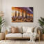 «Southwestern Plants Ocotillo», art mural brun en métal 171-16774414