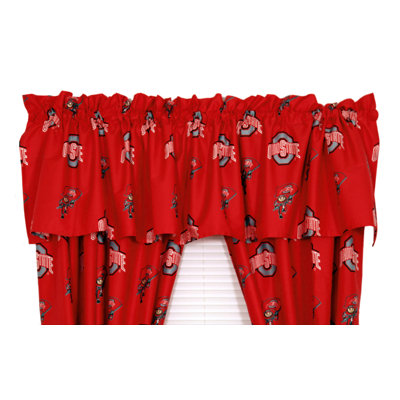 NCAA Tailored Window Valance