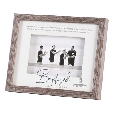 Brown Picture Frame with Mat
