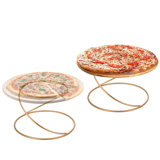 Metal Wire Pizza Serving Stand