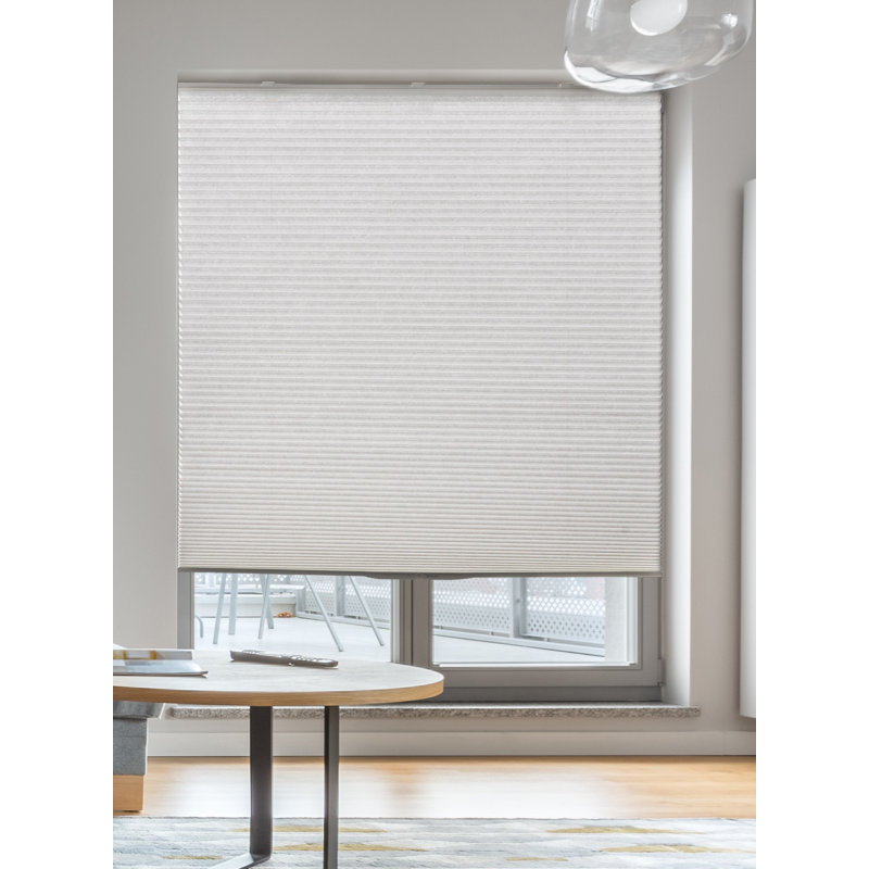 Store alvéolaire obscurcissant, Blanc, L 39 po x L 64 po