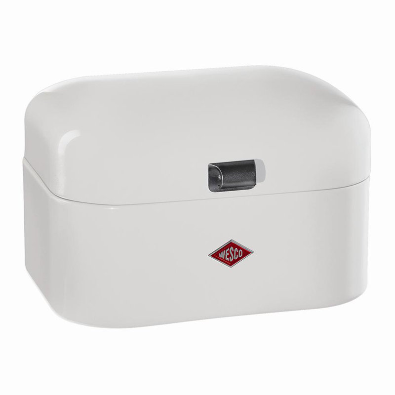 Single Grandy Bread Bin, White