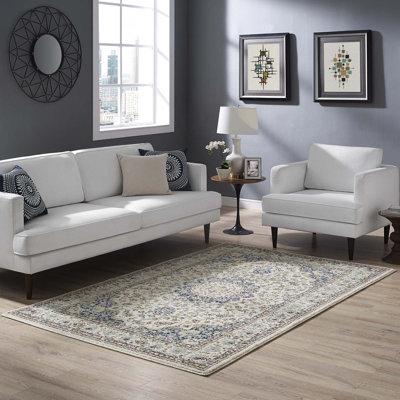 Modway Meryam Distressed Vintage Medallion Area Rug