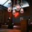 Luminaire suspendu en verre transparent Home Home