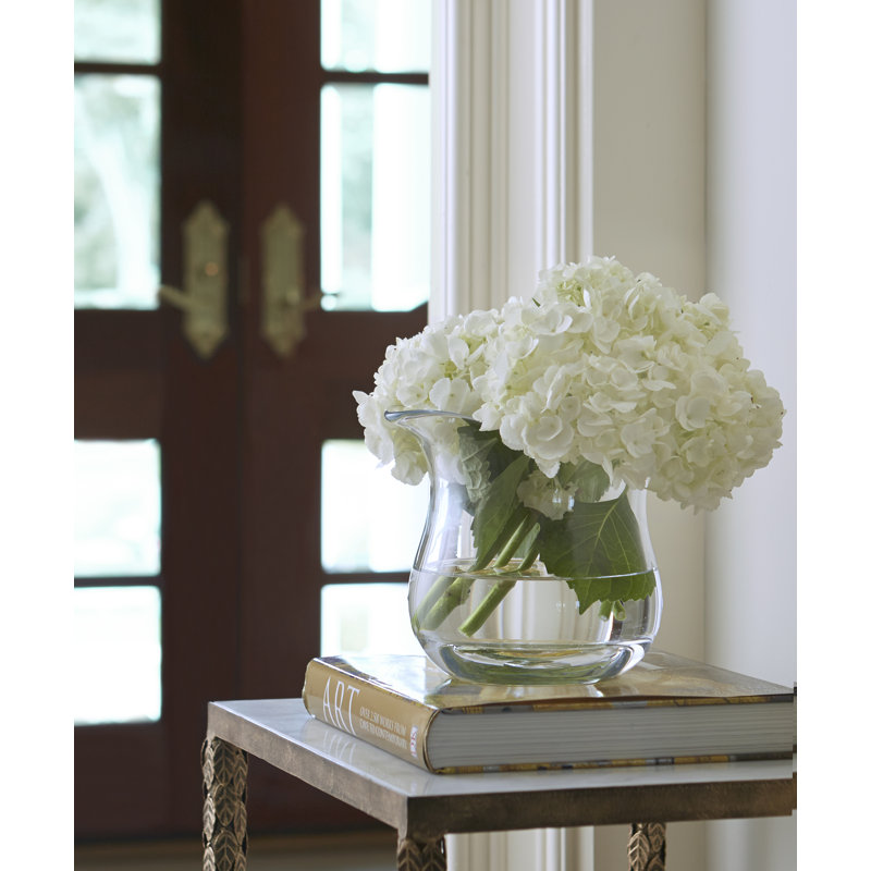 Holiday Handmade Glass Table Vase