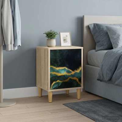 36 cm W Bedside Table