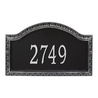 Penhurst Personalized Grande 1-Line Wall Address Plaque