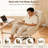 Wide Pet‑Friendly Reclining Swivel Office Chair-757632143