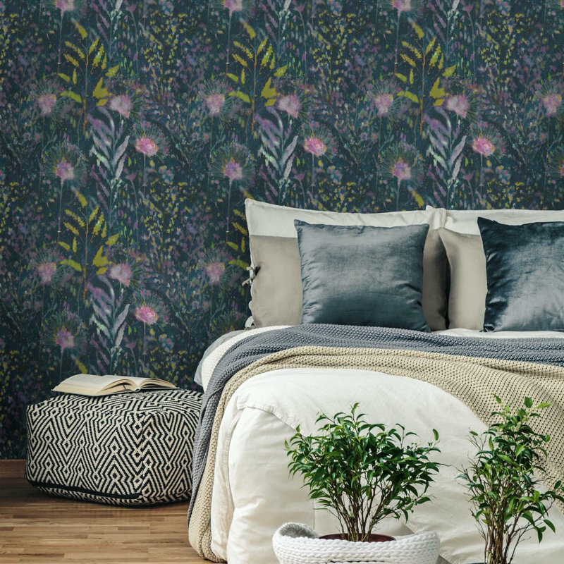 Peel & Stick Floral Roll