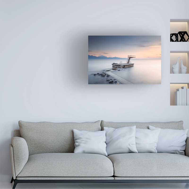 Bolog Jose Beut  Trampoline Canvas Art, 30" H x 47" W