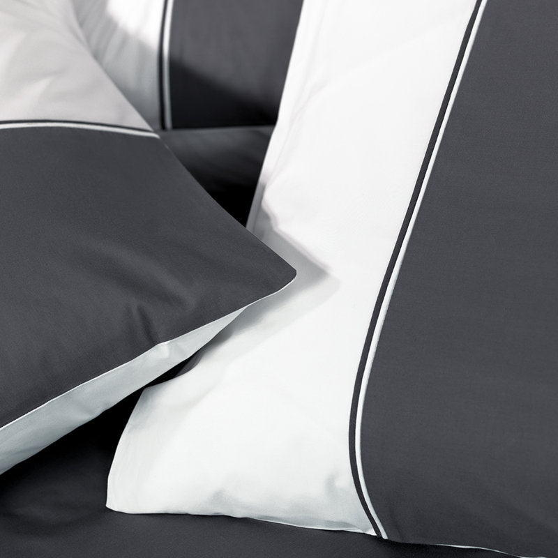 Jaekwon Duvet Cover, Grey, 200 x 200 cm