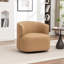 Fauteuil demi-tonneau pivotant de 32 po Tybias-1826379088